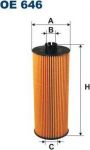 Filtron OE646 масляный фильтр на MAN F 2000
