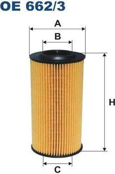 FILTRON Фильтр масляный VOLVO C30/S40/S60/S80/XC70/XC90 2.0D/2.4D 07- (30788490, OE662/3)