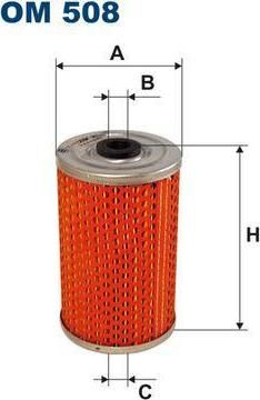 Filtron OM508 масляный фильтр на SKODA 105,120 (744)