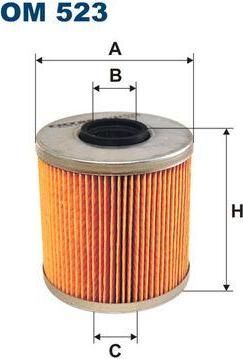 FILTRON Фильтр масляный M40 (11421727300, OM523)