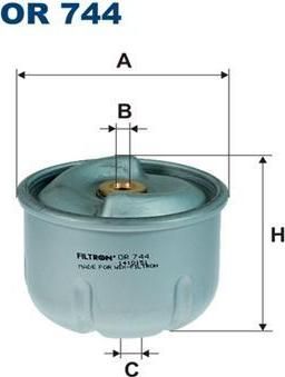Filtron OR744 масляный фильтр на FORD TRANSIT c бортовой платформой/ходовая часть