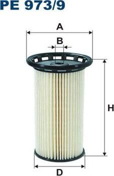 Filtron PE 973/9 Фильтр топливный VAG 1.6D-2.0D 12-