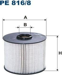 FILTRON Фильтр топливный Citro?n C4 II, C5 II, C8, DS4, Jumpy II; Fiat; Ford C-Max, Grand C-Max, Focus III, (PE8168)