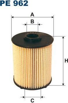 FILTRON Фильтр топливный MB W202/W210/W163/W220 (6110900051, PE962)