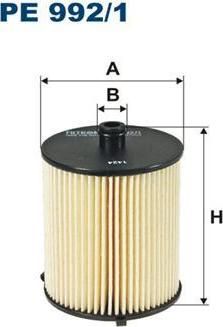 Filtron PE992/1 топливный фильтр на TOYOTA YARIS (NHP13_, NSP13_, NCP13_, KSP13_, NLP13_)