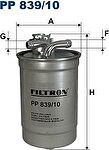 FILTRON Фильтр топливный AUDI A4/A6 2.0-3.0TDI (8E0127435A, PP839/10)