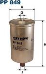 FILTRON Фильтр топливный AD 80/A4/A6/A8 VW B5 (8A0133511, PP849)