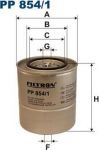 FILTRON Фильтр топливный M21 B24 88-> (13322243018, PP854/1)
