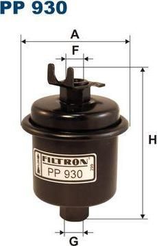 FILTRON Фильтр топливный HONDA Civ/Acc/CRV/HRV (16010ST5933, PP930)