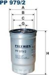 FILTRON Фильтр топливный HYUN/KIA SANTA FE/TUCSON/SPORTAGE 01- 1.1-2.0 DIESEL (PP9792)
