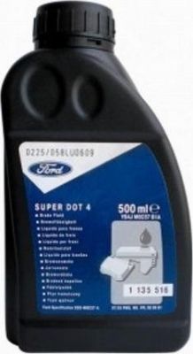 FORD Жидкость тормозная 0.5 л. SUPER DOT4 FORD 2001- 0,5 л. (1 776 310)