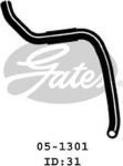 Gates 05-1301 шланг радиатора на HONDA ACCORD IV (CB)