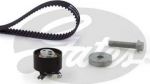 GATES Комплект ремня ГРМ MB/RENAULT 1.5D 09- (K015675XS)