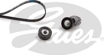 Gates K016PK1445 поликлиновой ременный комплект на FORD KA (RB_)