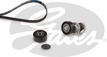 Gates K016PK1583 поликлиновой ременный комплект на AUDI A4 Allroad (8KH, B8)
