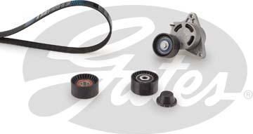 Gates K027PK1835 поликлиновой ременный комплект на NISSAN PRIMASTAR фургон (X83)