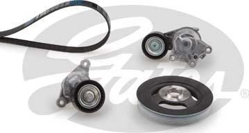 Gates K046PK1020EMD поликлиновой ременный комплект на PEUGEOT 208