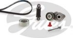 Gates K076PK1583 поликлиновой ременный комплект на PEUGEOT 607 (9D, 9U)