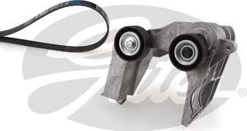 Gates K256PK1700 поликлиновой ременный комплект на FORD KA (RB_)