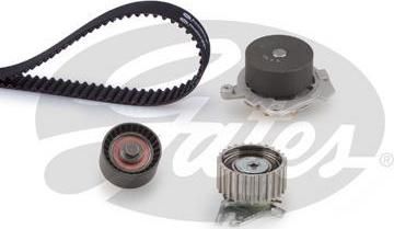GATES Комплект ГРМ с водяным насосом S210 ALFA ROMEO 145/156 1.4i-1.6i 16V T.S. 96> Z=163x24 (KP15653XS)