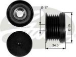 Gates OAP7090 механизм свободного хода генератора на SKODA RAPID Spaceback (NH1)