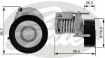 GATES Натяжной ролик, поликлиновой ремень SKODA OCTAVIA (1U2) 1.4 16V (030145299C, T38214)