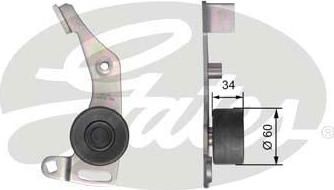 Gates T41137 натяжной ролик, ремень грм на PEUGEOT 405 II Break (4E)