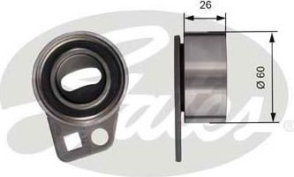 Gates T41275 натяжной ролик, ремень грм на ROVER 600 (RH)