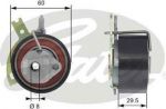 GATES Натяжитель ремня ГРМ CITROEN/PEUGEOT/FORD/LAND ROVER/MITSUBISHI 2.2D 06- (0829E8, T43186)