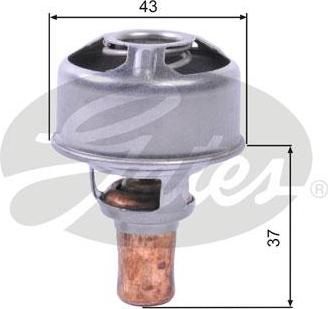 Gates TH01483 термостат, охлаждающая жидкость на RENAULT 19 II Chamade (L53_)