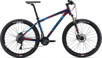 Велосипед GIANT Talon 27.5 quot; 0 (2016), рама алюминий M, синий-красный