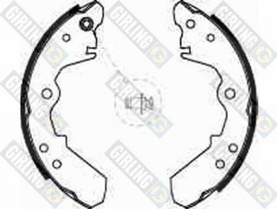 Girling 5162459 комплект тормозных колодок на OPEL CAMPO (TF_)