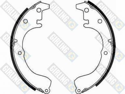 Girling 5180469 комплект тормозных колодок на TOYOTA COROLLA (KE)