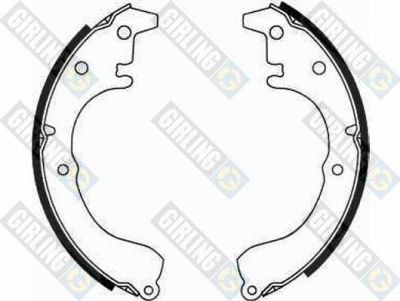 Girling 5180899 комплект тормозных колодок на TOYOTA STARLET универсал (KP6_)