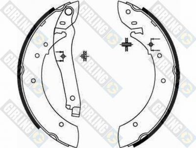 Girling 5181081 комплект тормозных колодок на PEUGEOT 505 (551A)