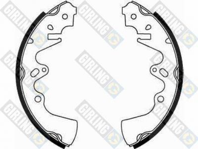 Girling 5181979 комплект тормозных колодок на MAZDA 929 II универсал (HV)