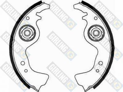 Girling 5182349 комплект тормозных колодок на FIAT PANDA (141A_)