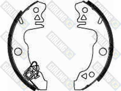Girling 5183183 комплект тормозных колодок на PEUGEOT 104