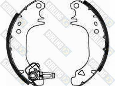 Girling 5183223 комплект тормозных колодок на PEUGEOT 309 II (3C, 3A)