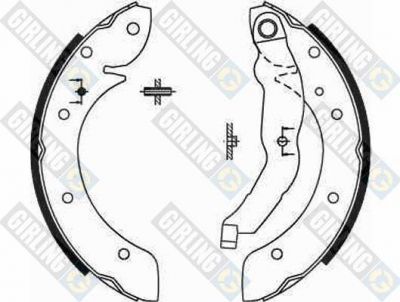 Girling 5185671 комплект тормозных колодок на RENAULT SCЙNIC I (JA0/1_)