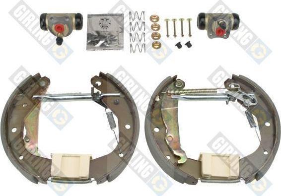 Girling 5316069 комплект тормозных колодок на OPEL KADETT E Наклонная задняя часть (33_, 34_, 43_, 44_)