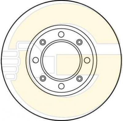 Girling 6013003 тормозной диск на TALBOT HORIZON