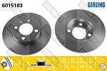 Girling 6015183 тормозной диск на VW POLO CLASSIC (6KV2)