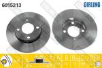 Girling 6015213 тормозной диск на AUDI 80 (89, 89Q, 8A, B3)