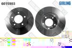 Girling 6015993 тормозной диск на PUCH G-MODELL (W 463)