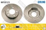 Girling 6016123 тормозной диск на OPEL OMEGA A (16_, 17_, 19_)