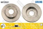 Girling 6019591 тормозной диск на NISSAN BLUEBIRD Hatchback (T72, T12)