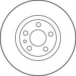 Girling 6027161 тормозной диск на PEUGEOT EXPERT фургон (222)