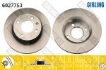 Girling 6027753 тормозной диск на SKODA FAVORIT Forman (785)