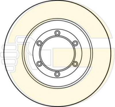 Girling 6027951 тормозной диск на OPEL FRONTERA B (6B_)